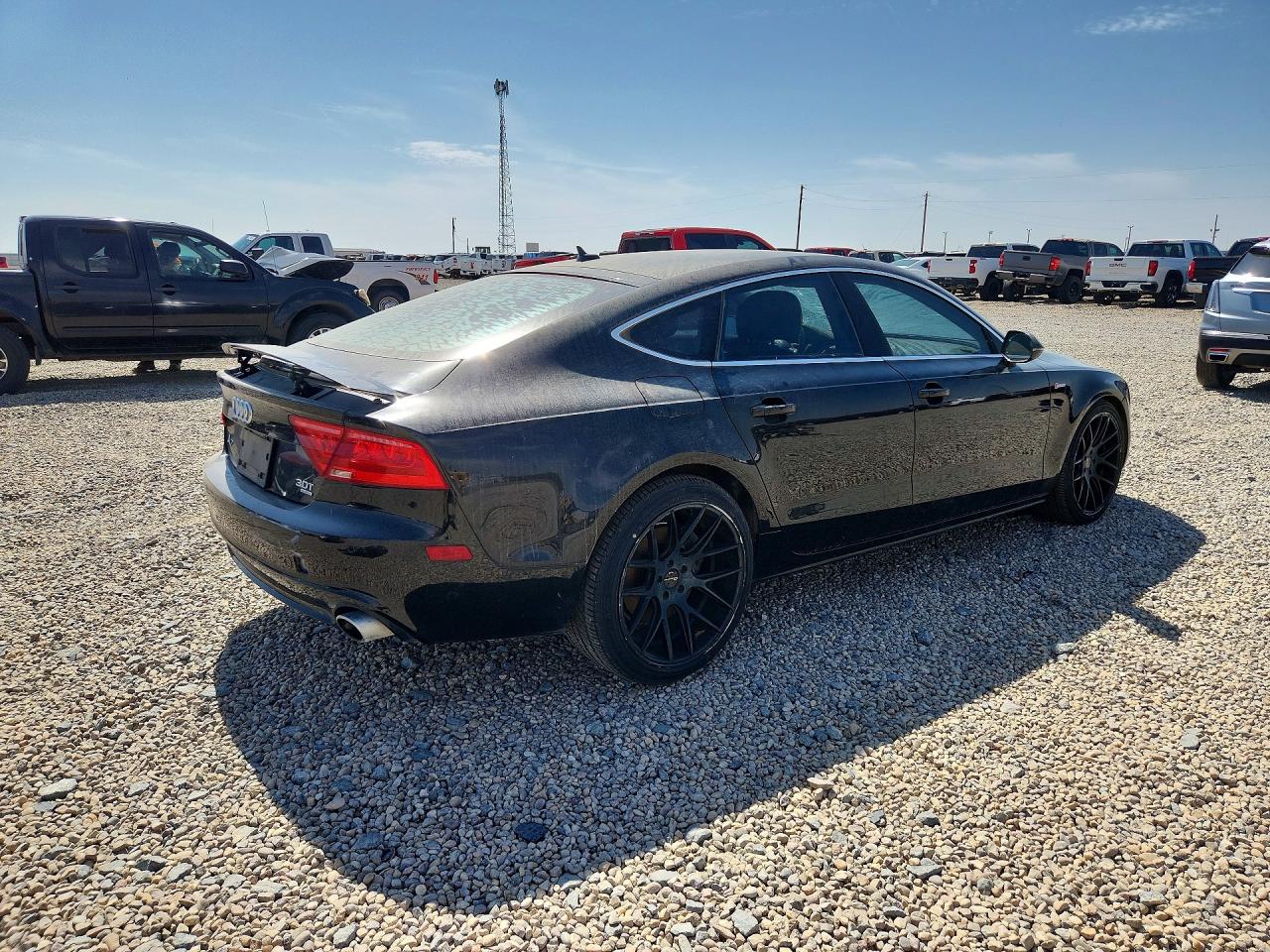 2012 Audi A7 Premium Plus Black vin: WAUYGAFC5CN173572