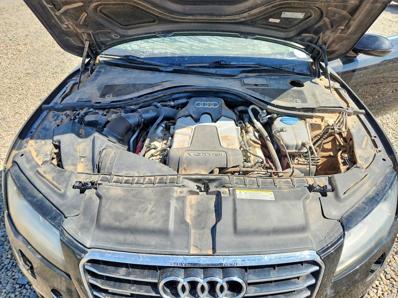 2012 Audi A7 Premium Plus Black vin: WAUYGAFC5CN173572
