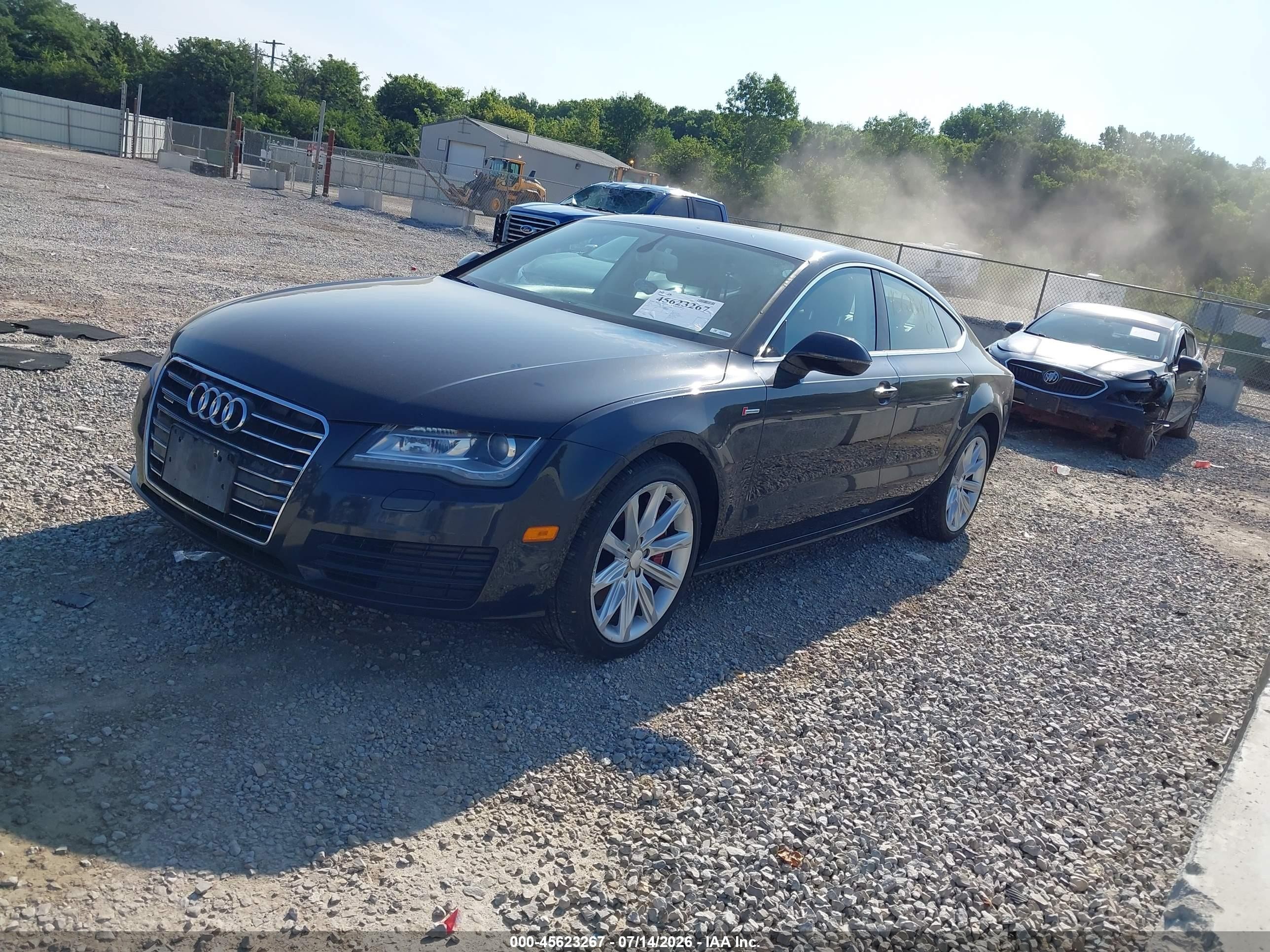 2013 Audi A7 3.0t Premium Black vin: WAUYGAFC6DN034858