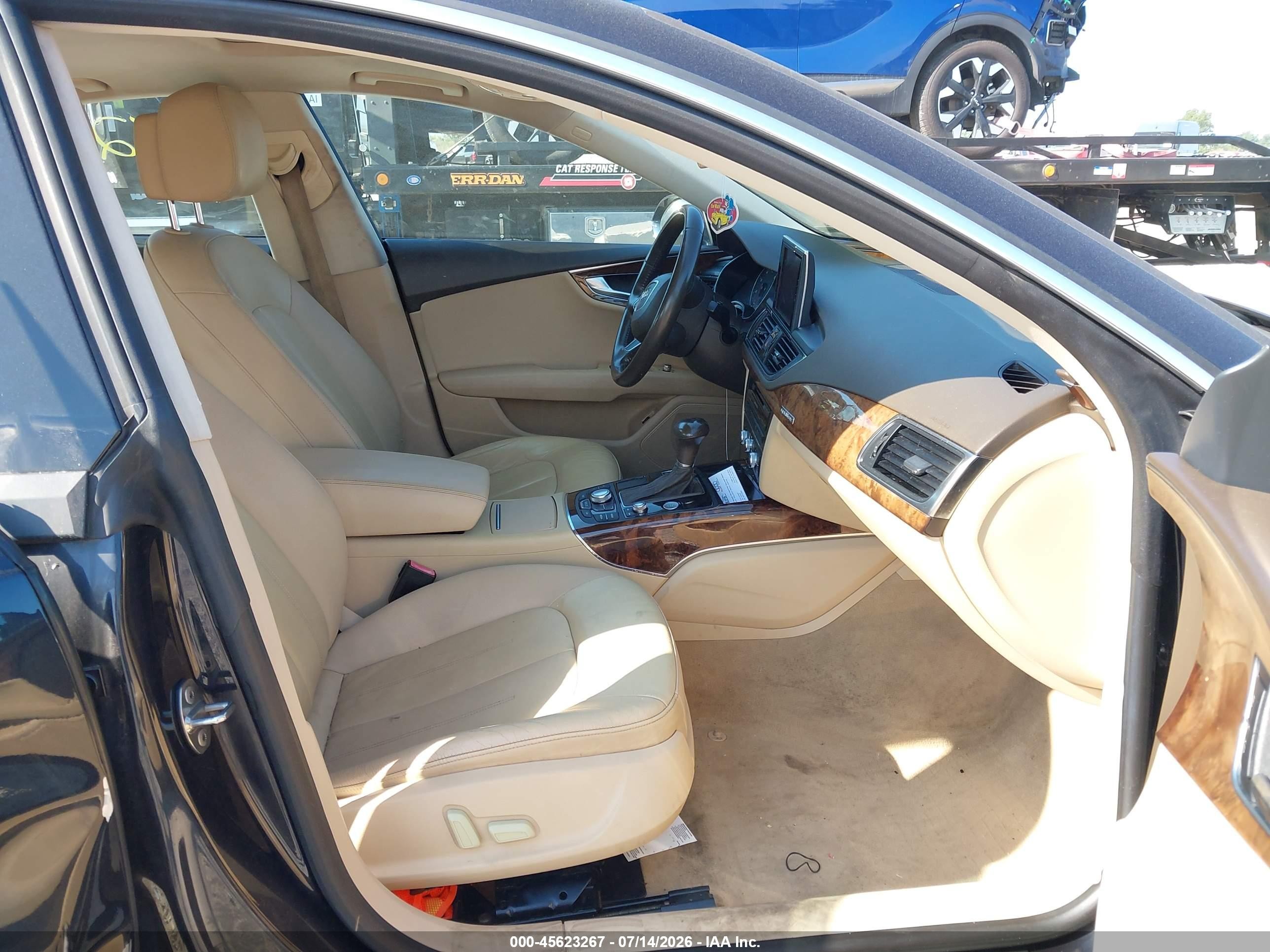 2013 Audi A7 3.0t Premium Black vin: WAUYGAFC6DN034858