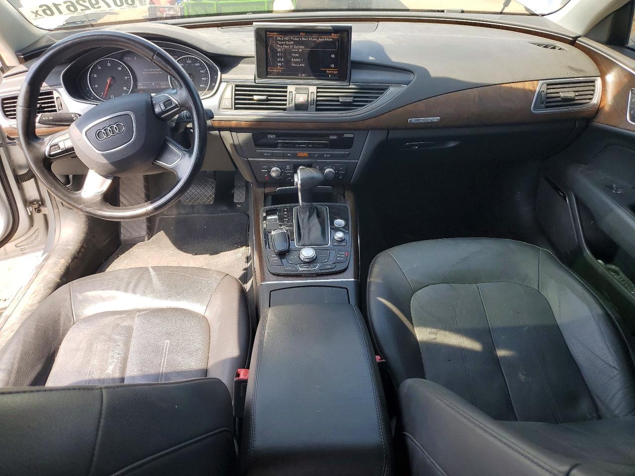2013 Audi A7 Premium Plus Silver vin: WAUYGAFC6DN056438