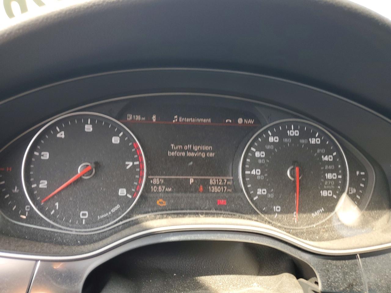 2013 Audi A7 Premium Plus Silver vin: WAUYGAFC6DN056438