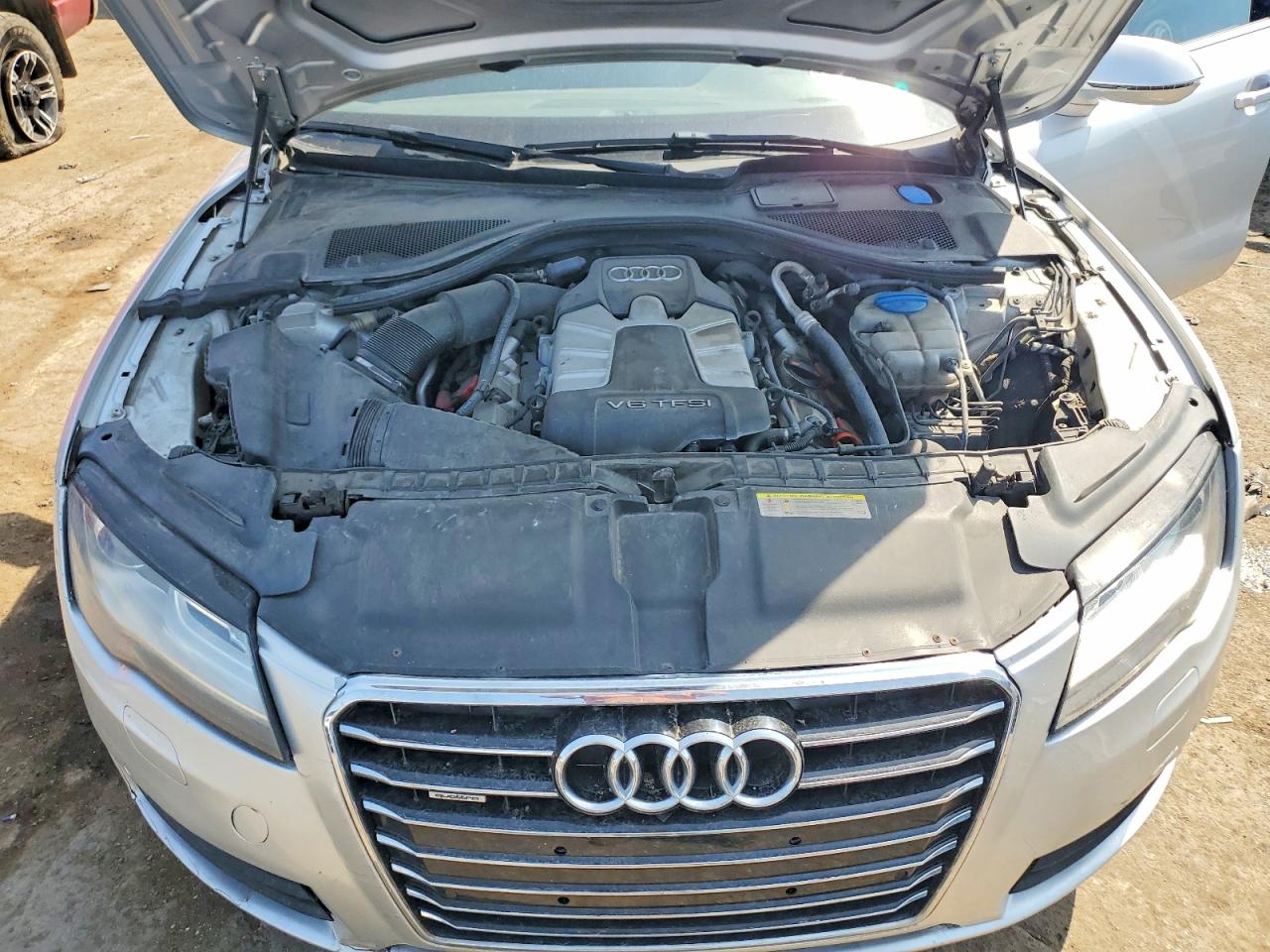 2013 Audi A7 Premium Plus Silver vin: WAUYGAFC6DN056438