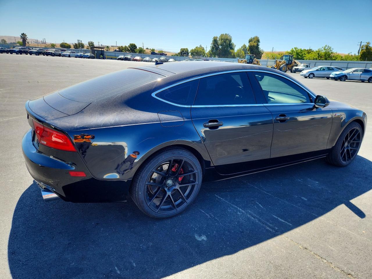 2013 Audi A7 Premium Plus Black vin: WAUYGAFC6DN131347