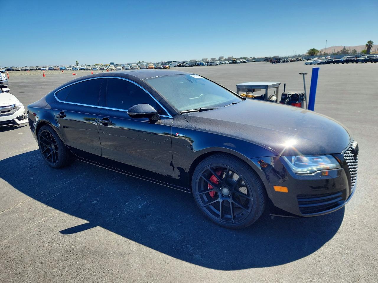2013 Audi A7 Premium Plus Black vin: WAUYGAFC6DN131347