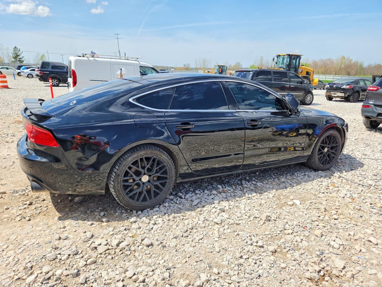 2012 Audi A7 Premium Plus Black vin: WAUYGAFC7CN161679