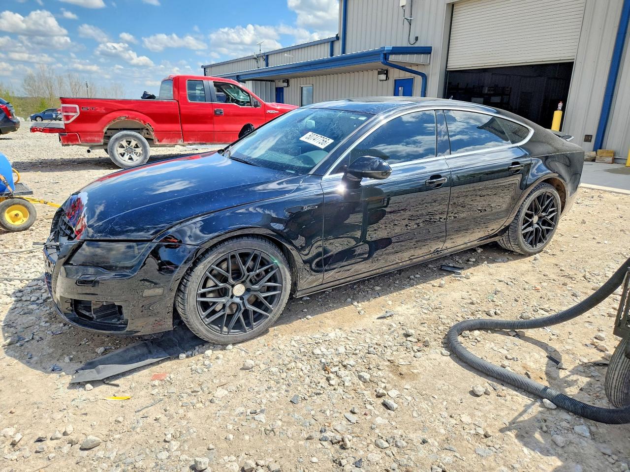 2012 Audi A7 Premium Plus Black vin: WAUYGAFC7CN161679