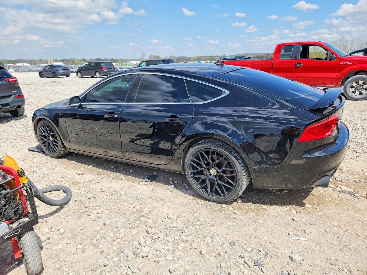 2012 Audi A7 Premium Plus Black vin: WAUYGAFC7CN161679