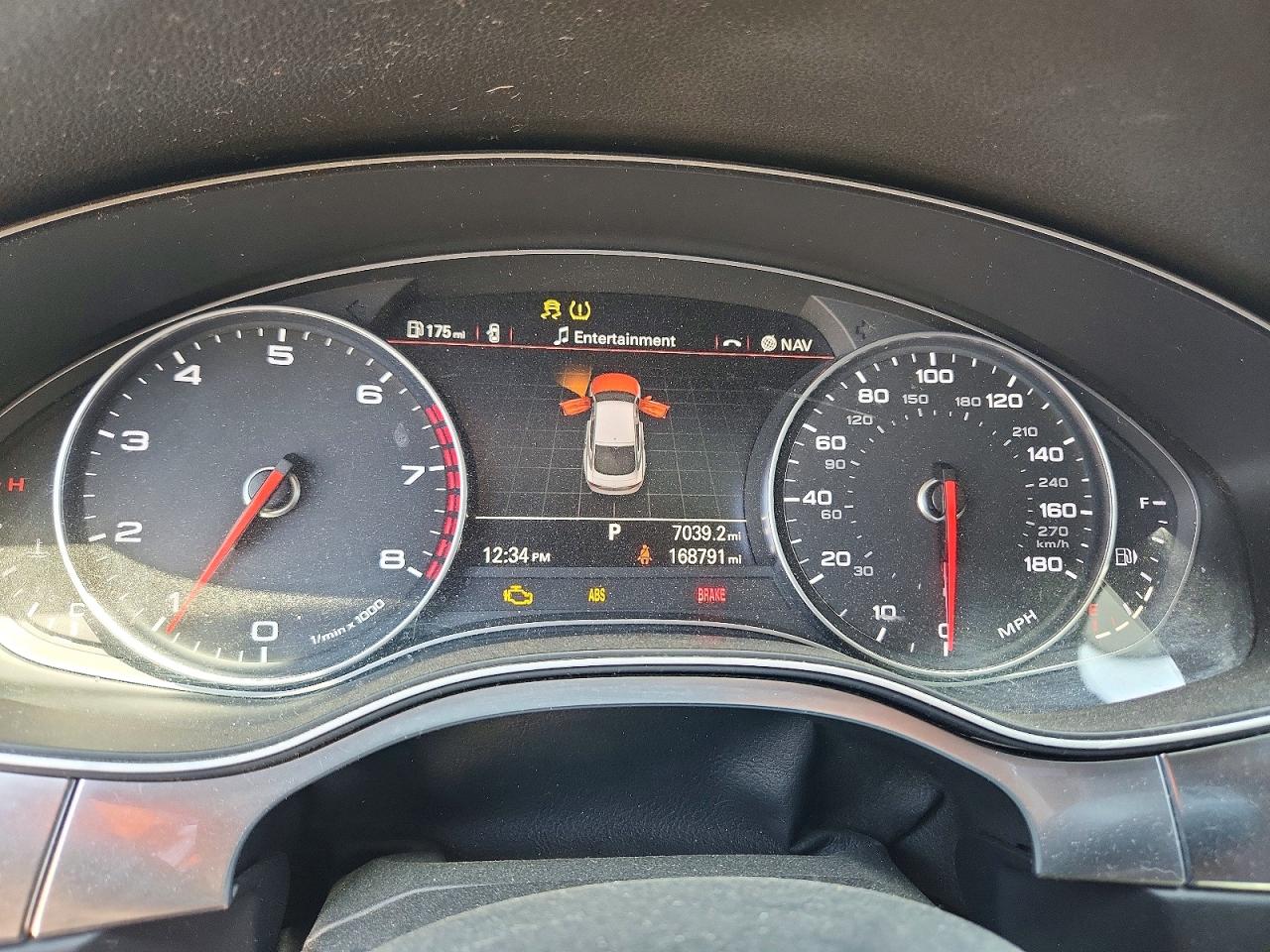 2012 Audi A7 Premium Plus Black vin: WAUYGAFC7CN161679