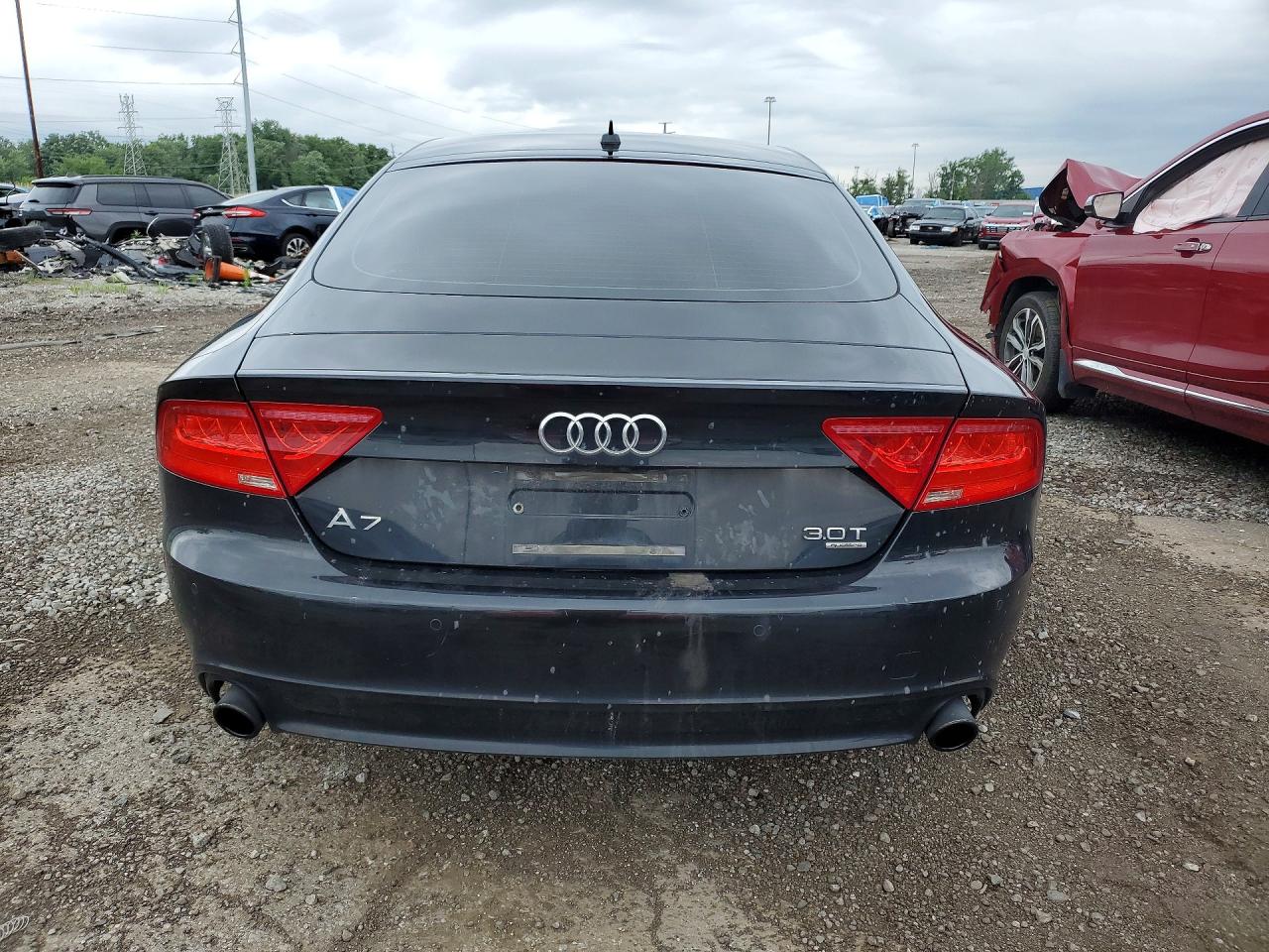 2013 Audi A7 Premium Black vin: WAUYGAFC7DN083051