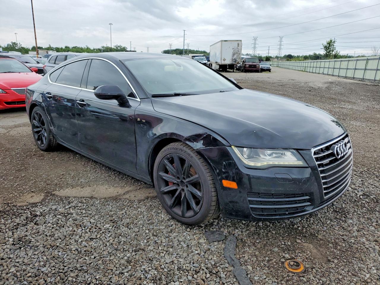 2013 Audi A7 Premium Black vin: WAUYGAFC7DN083051