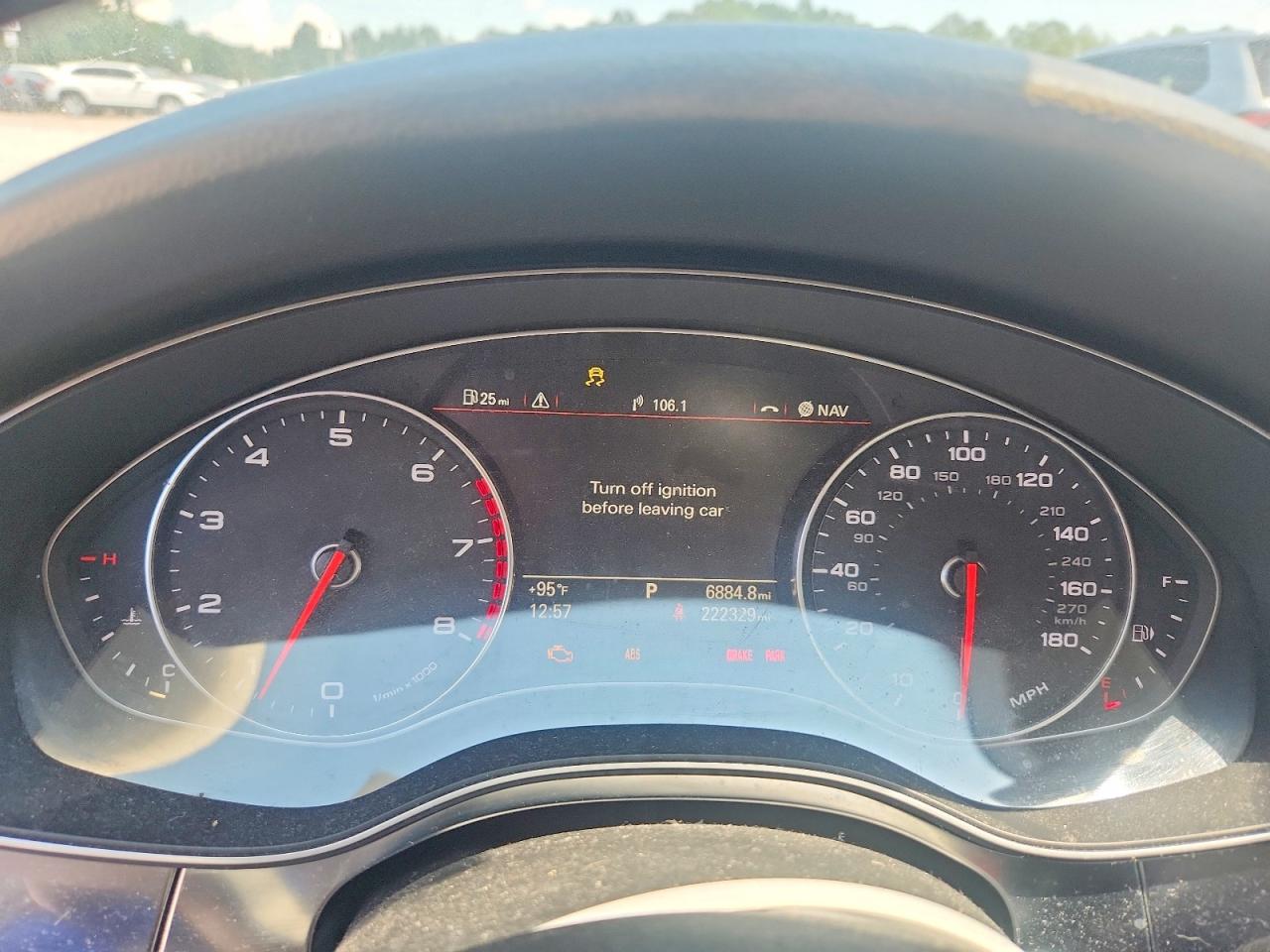 2013 Audi A7 Premium Plus Бордовый vin: WAUYGAFC8DN083074