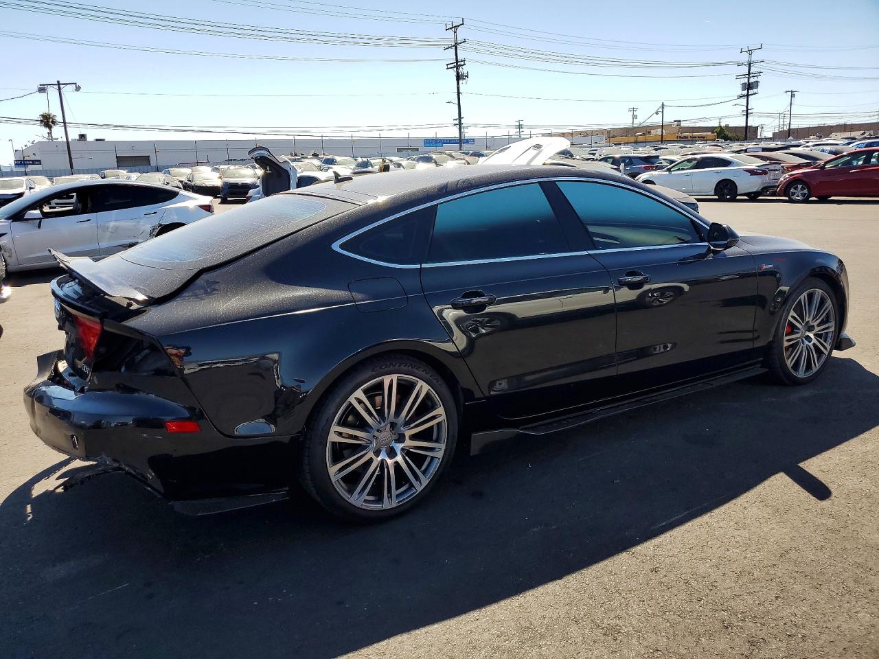 2013 Audi A7 Premium Plus Black vin: WAUYGAFC9DN053940
