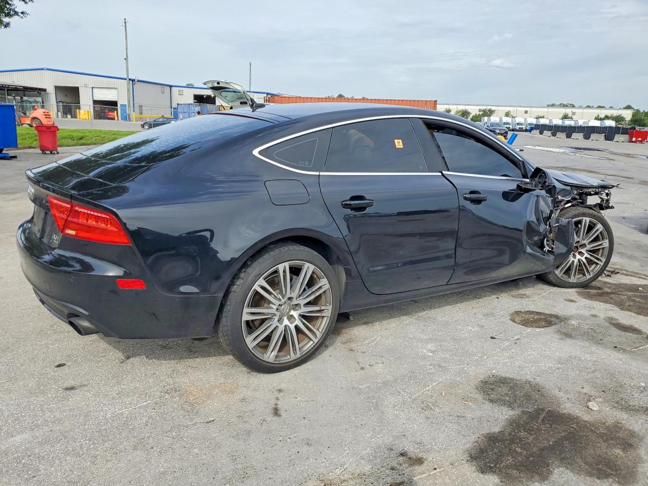 2012 Audi A7 Premium Plus Black vin: WAUYGAFCXCN145475