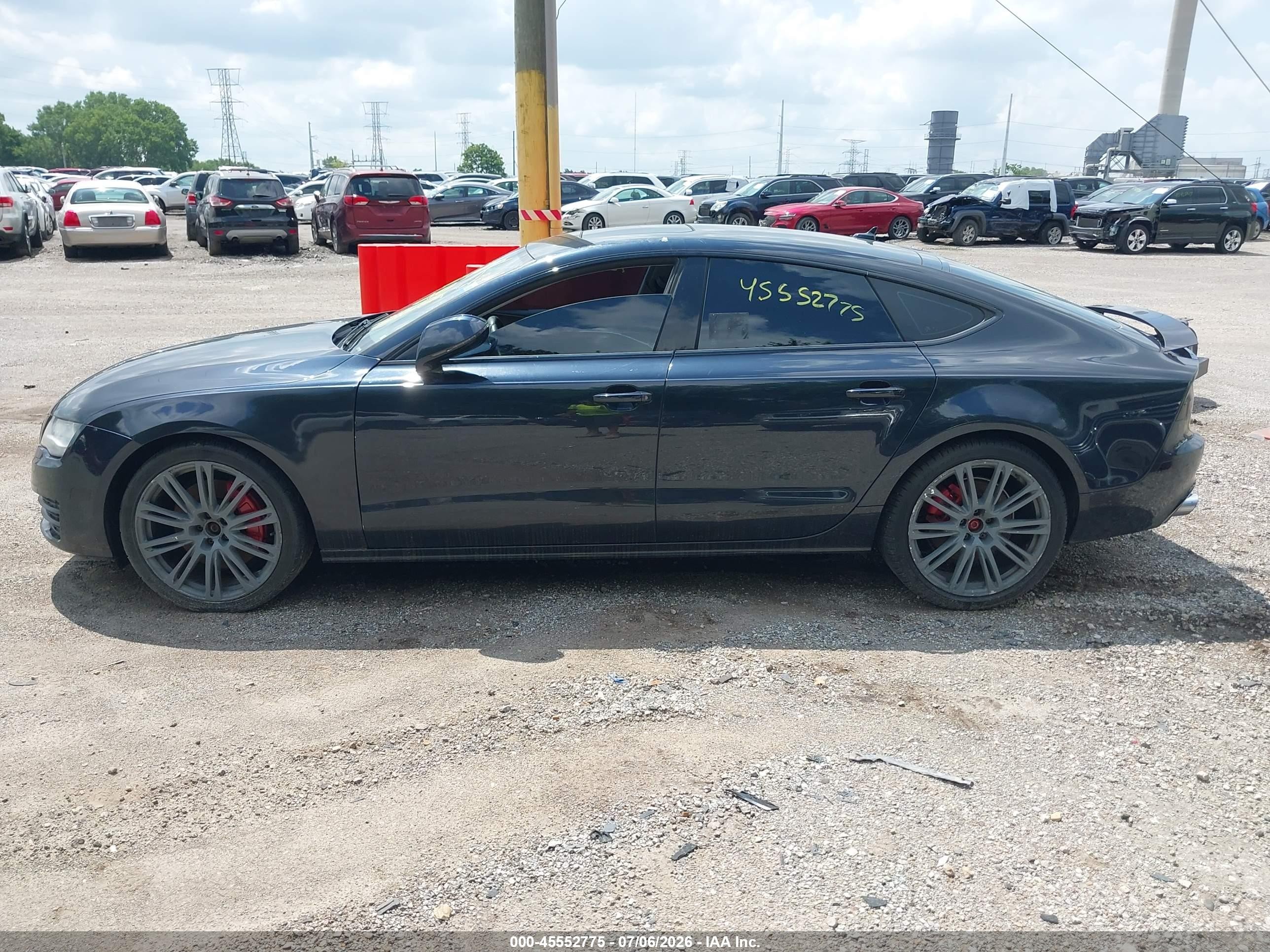 2012 Audi A7 3.0 Premium Plus Синий vin: WAUYGAFCXCN145797