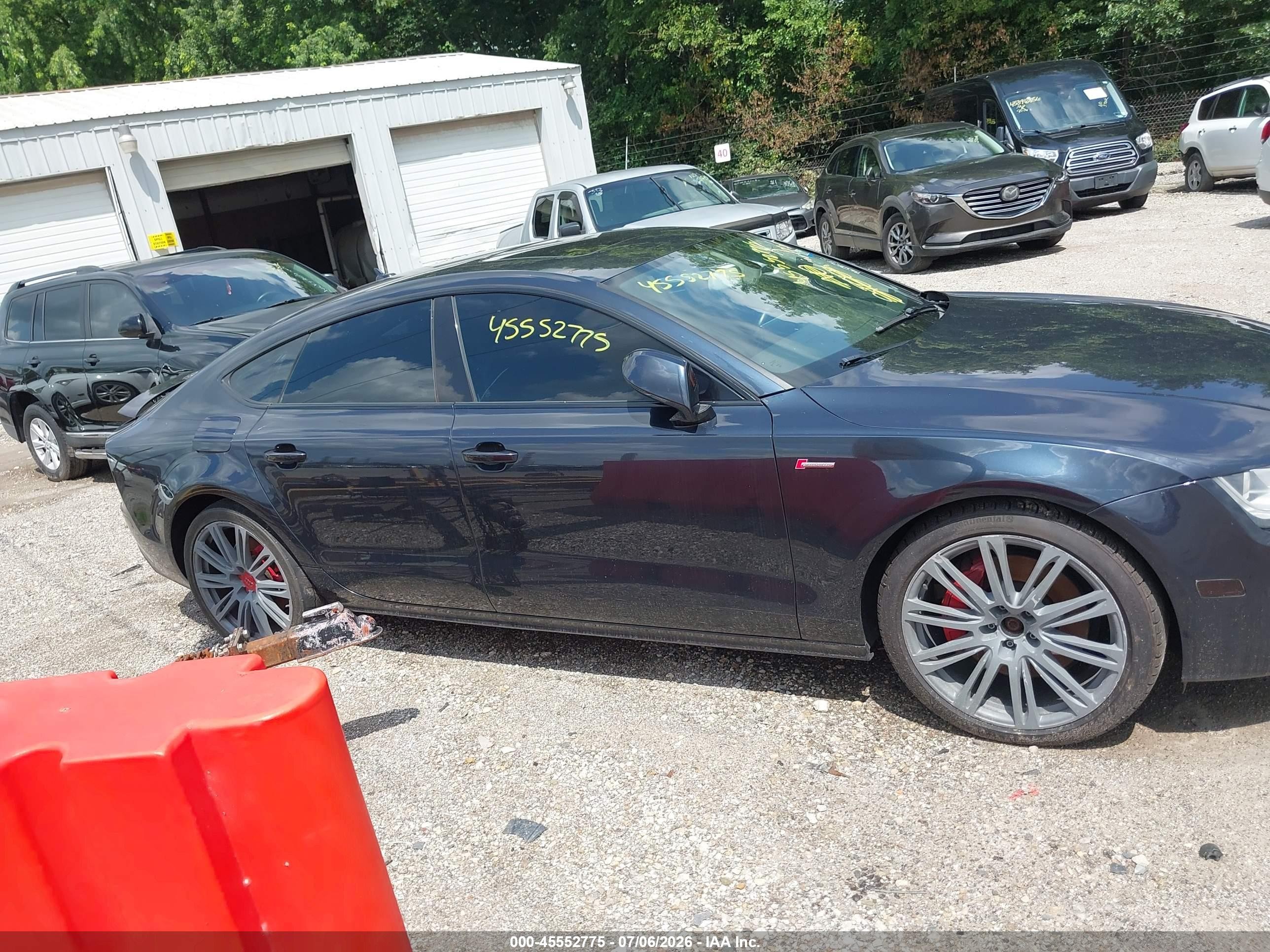 2012 Audi A7 3.0 Premium Plus Синий vin: WAUYGAFCXCN145797