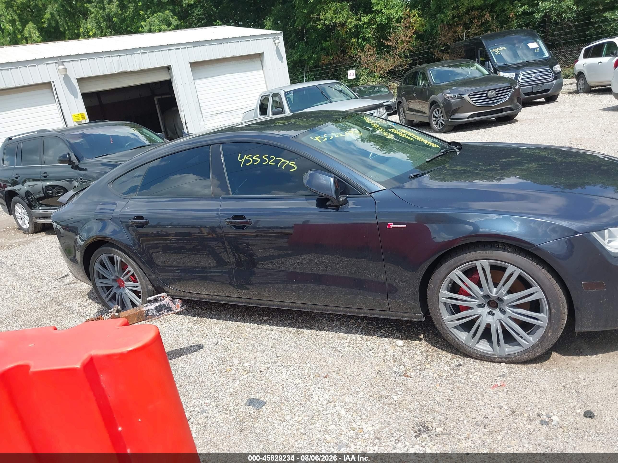 2012 Audi A7 3.0 Premium Plus Blue vin: WAUYGAFCXCN145797