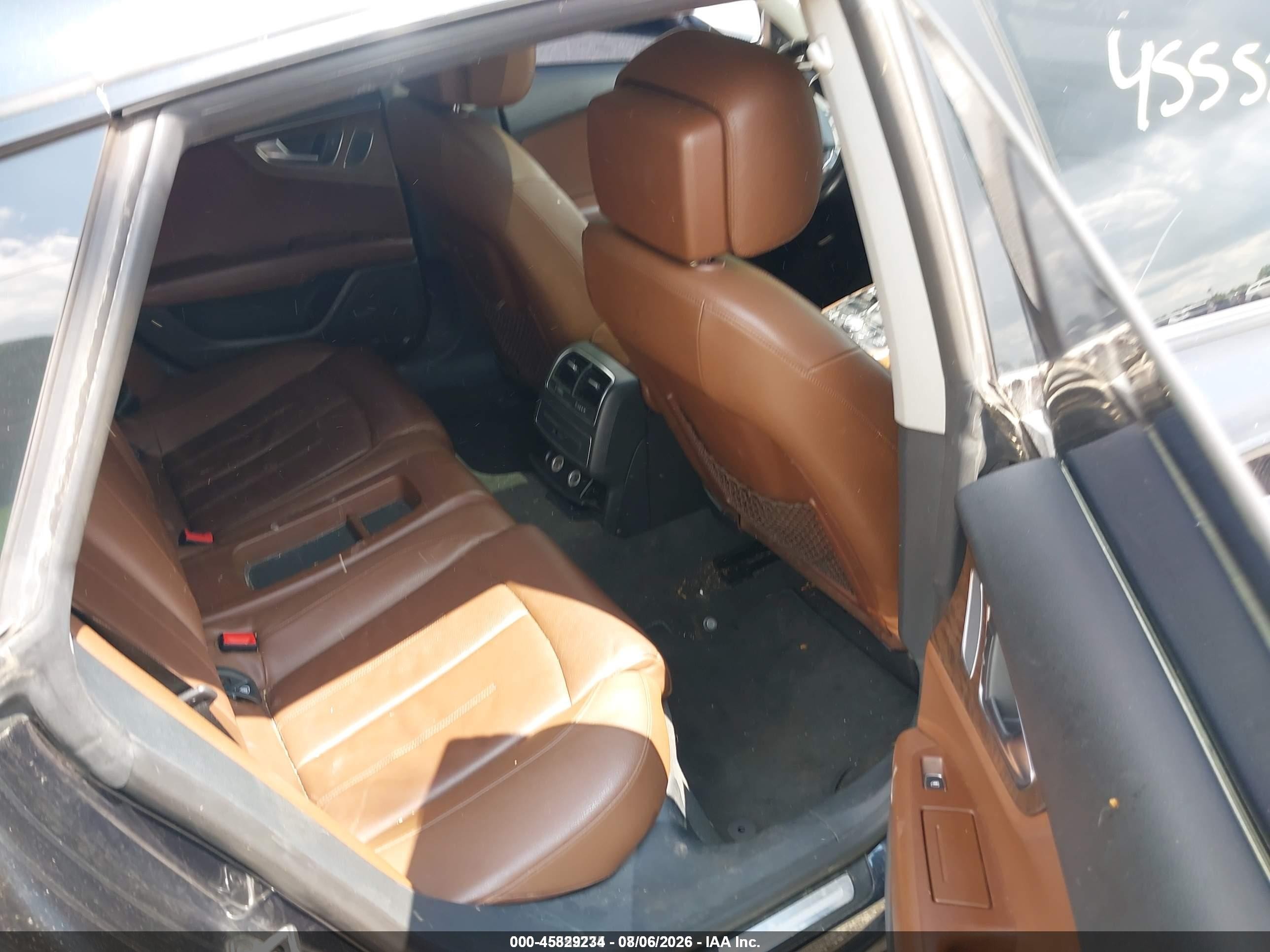 2012 Audi A7 3.0 Premium Plus Blue vin: WAUYGAFCXCN145797