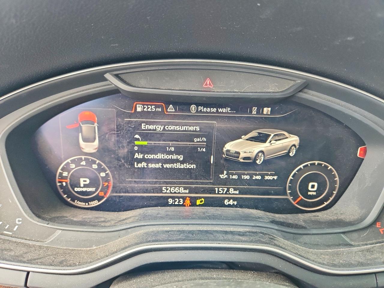 2019 Audi A5 Premium Plus Черный vin: WAUYNGF55KN009165