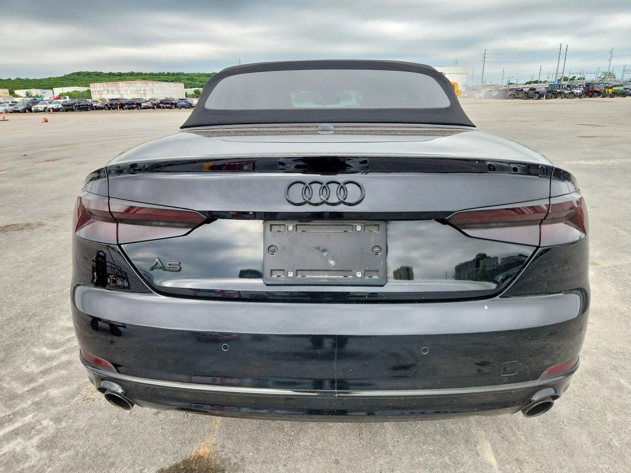 2019 Audi A5 Premium Plus Черный vin: WAUYNGF55KN009165