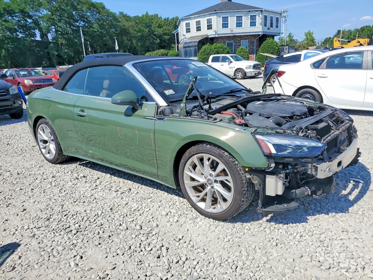 2020 Audi A5 Prestige Green vin: WAUYNGF55LN001939