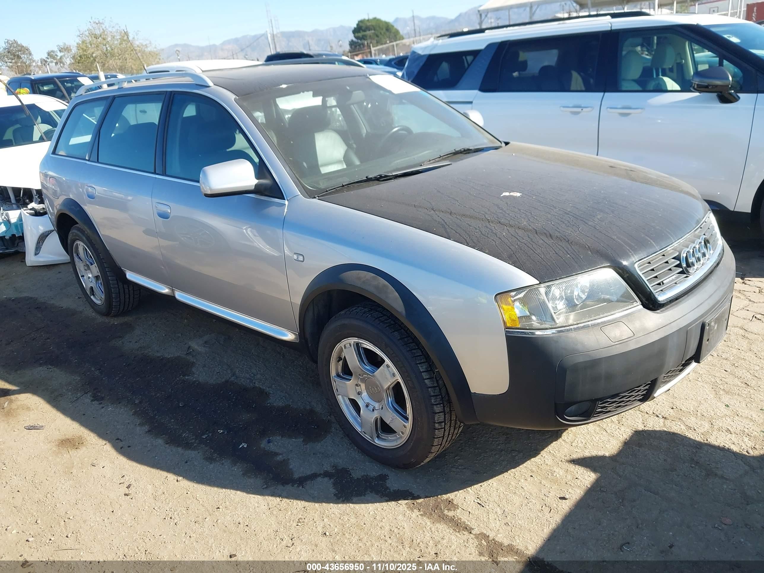 2001 Audi Allroad   Silver vin: WAUYP54B31N100330