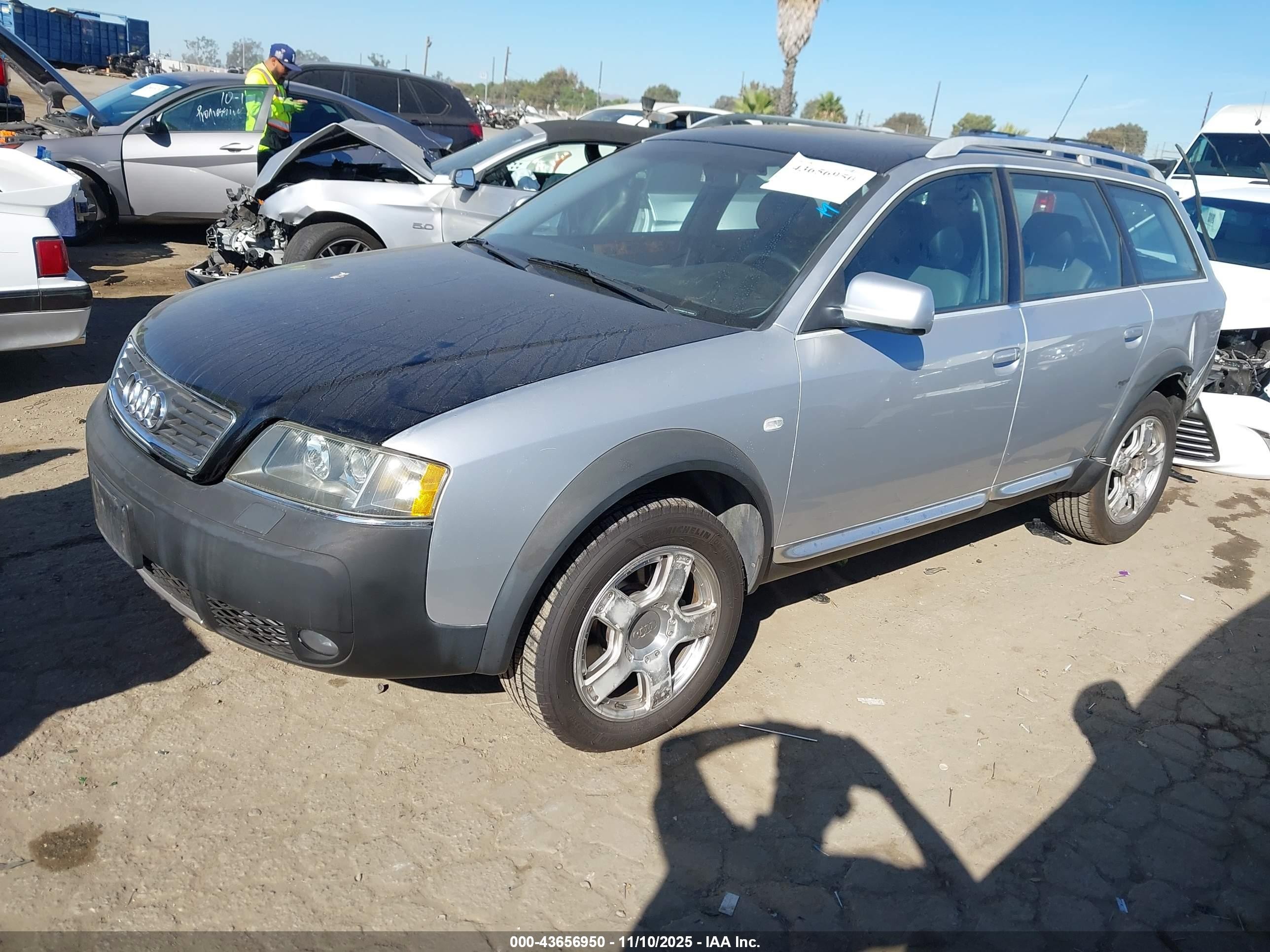 2001 Audi Allroad   Silver vin: WAUYP54B31N100330
