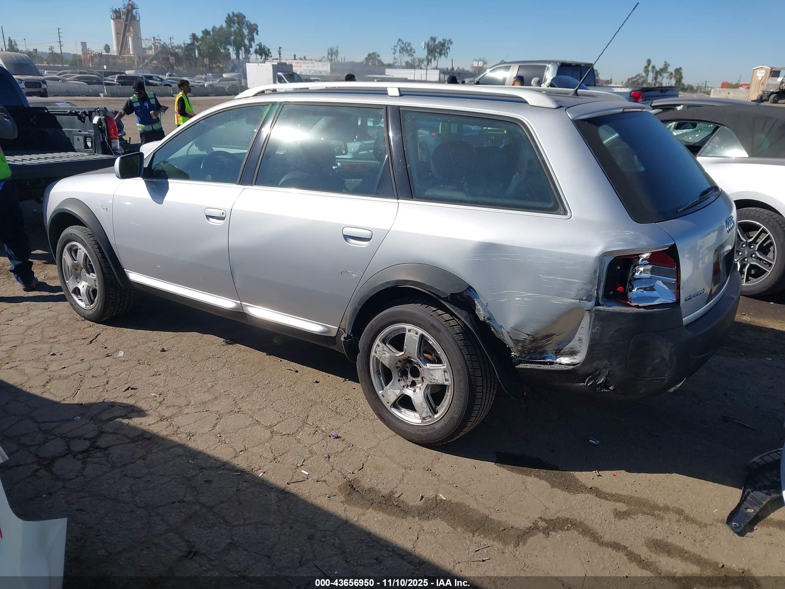 2001 Audi Allroad   Silver vin: WAUYP54B31N100330