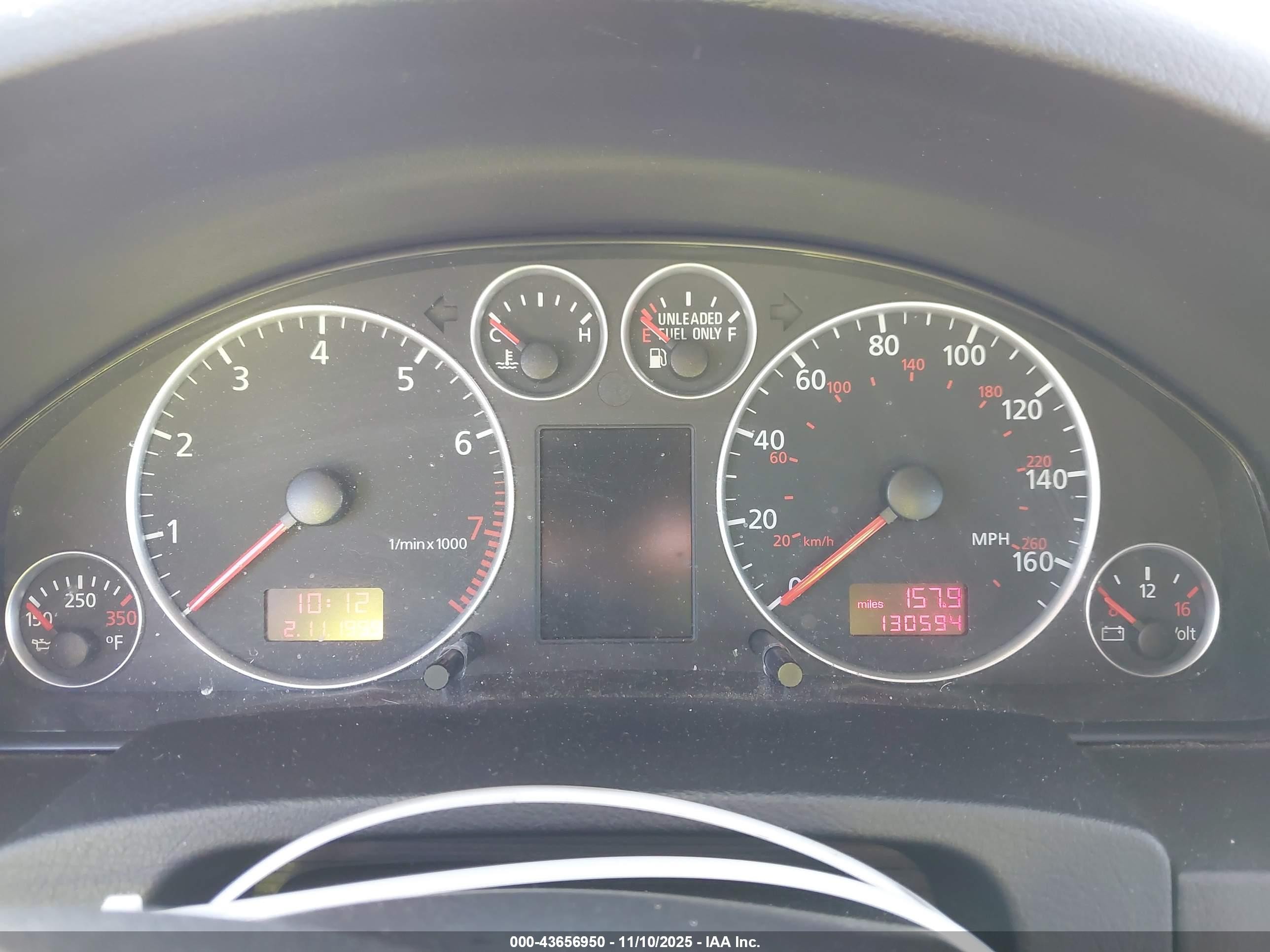 2001 Audi Allroad   Silver vin: WAUYP54B31N100330
