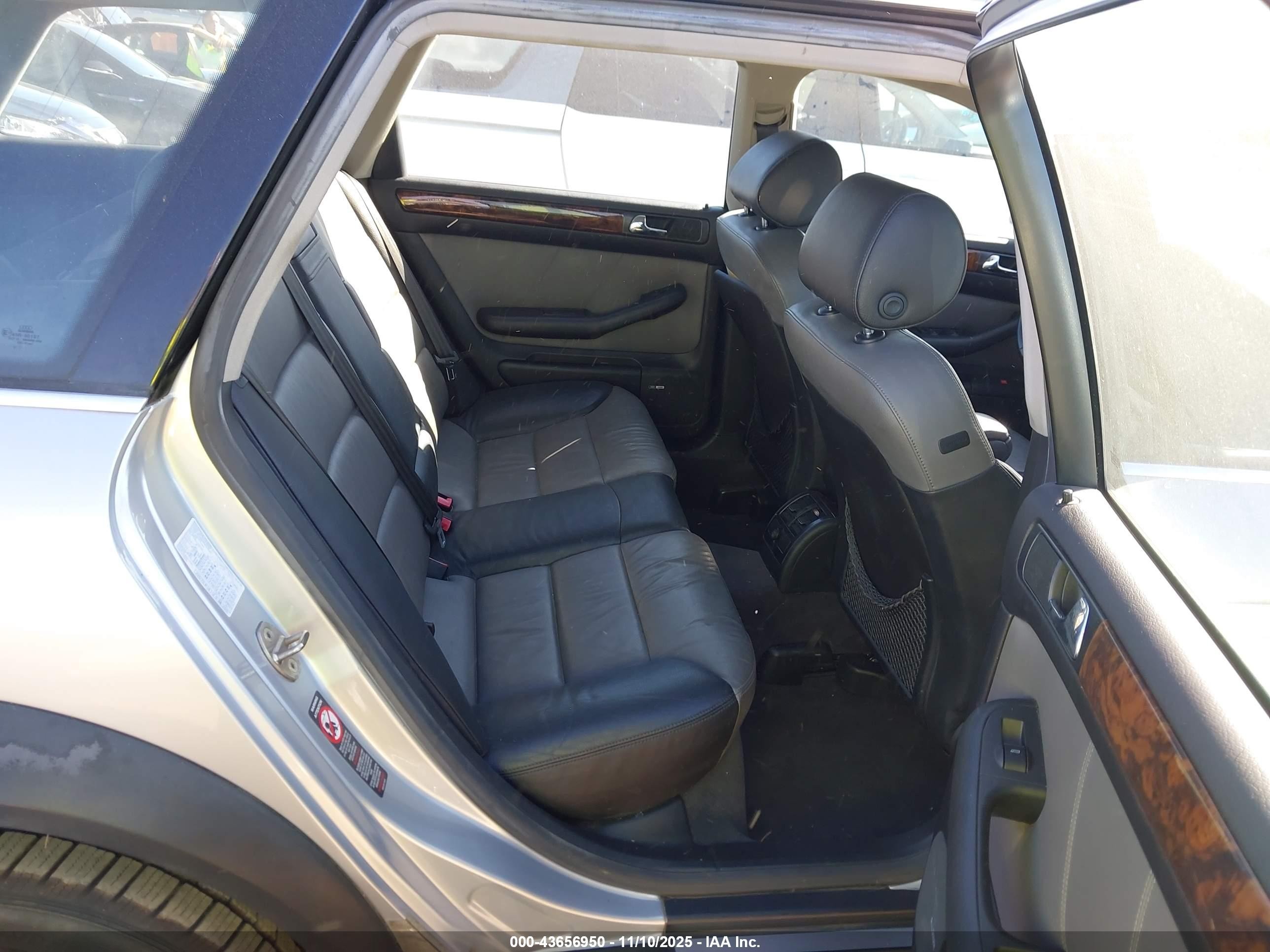 2001 Audi Allroad   Silver vin: WAUYP54B31N100330
