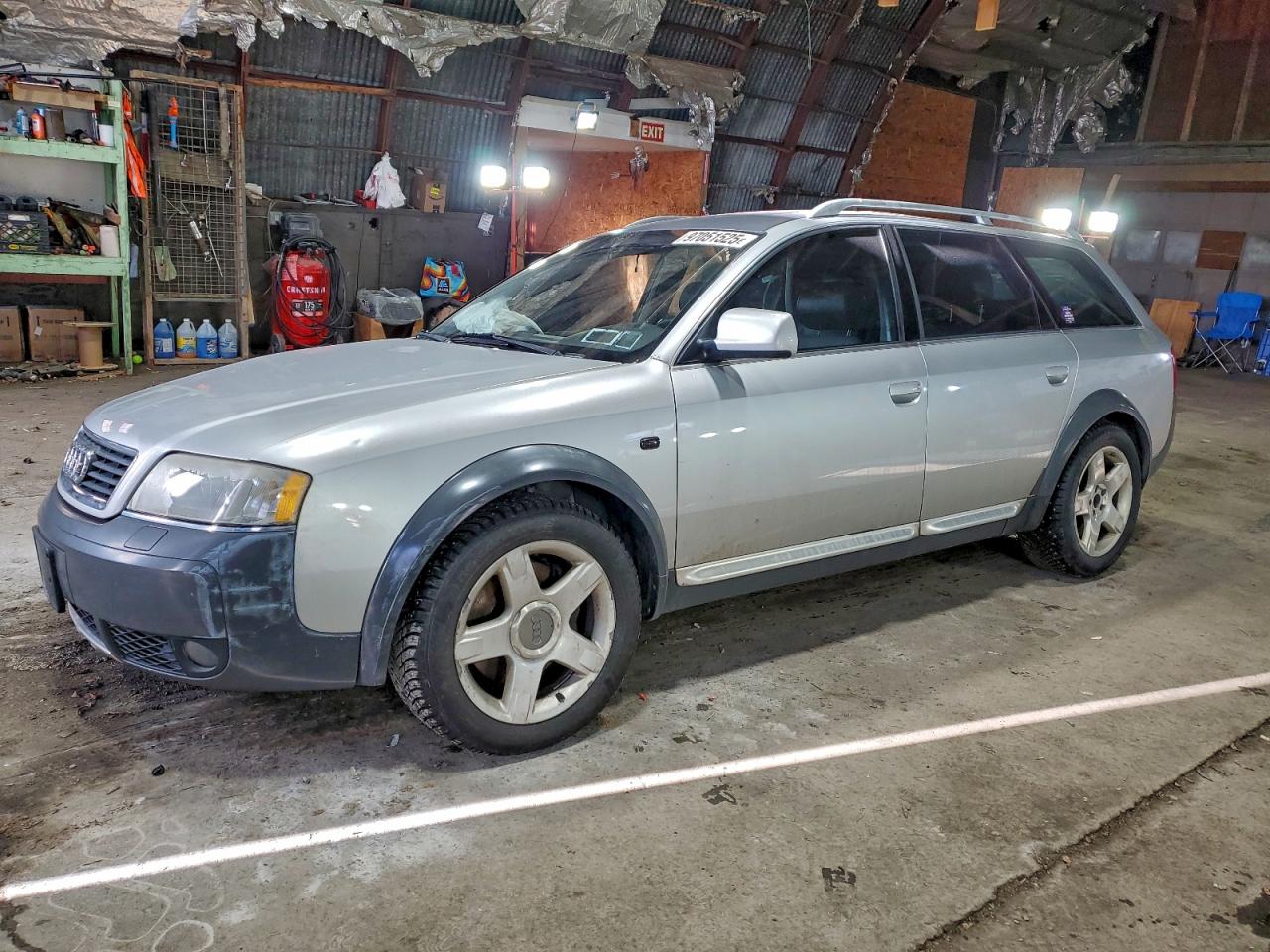 2001 Audi Allroad Silver vin: WAUYP64B11N049688