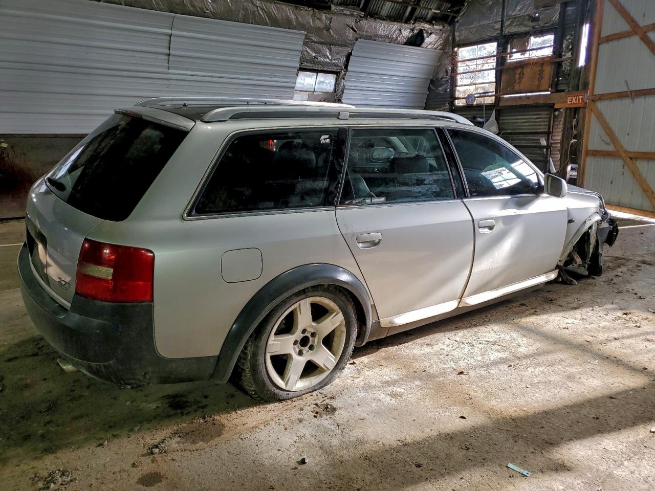 2001 Audi Allroad Silver vin: WAUYP64B11N049688