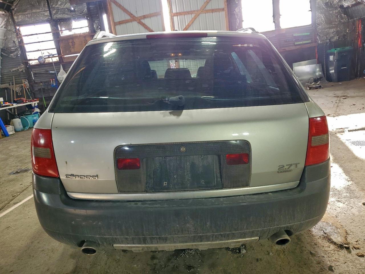 2001 Audi Allroad Silver vin: WAUYP64B11N049688