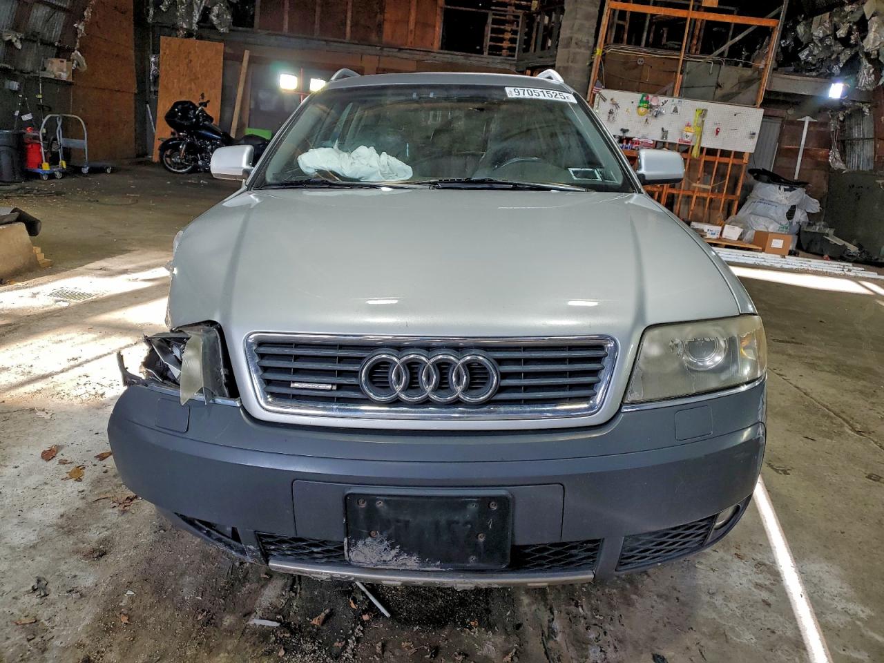 2001 Audi Allroad Silver vin: WAUYP64B11N049688