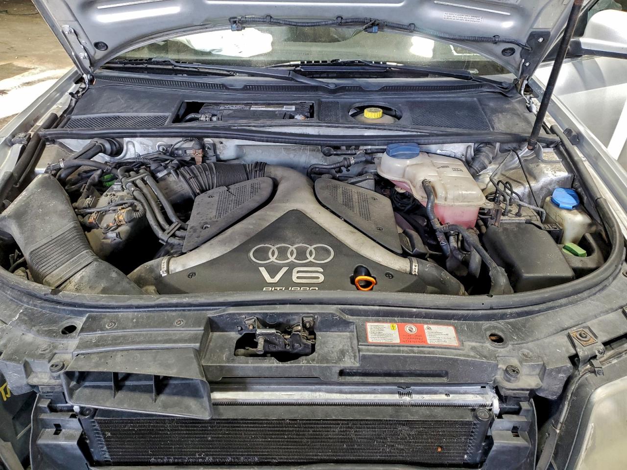 2001 Audi Allroad Silver vin: WAUYP64B11N049688