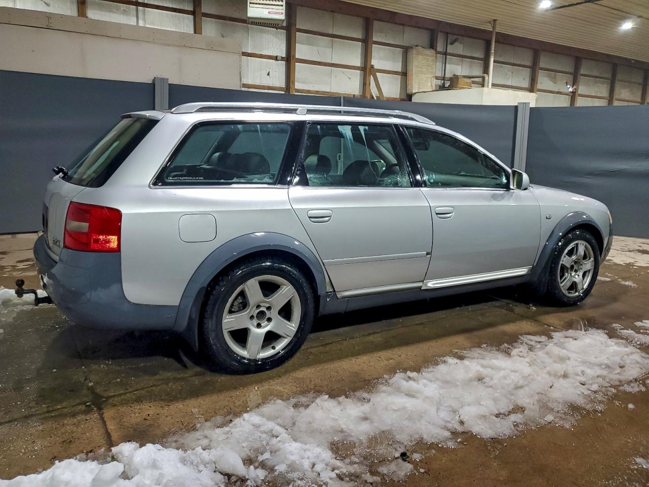 2001 Audi Allroad Silver vin: WAUYP64B31N072048