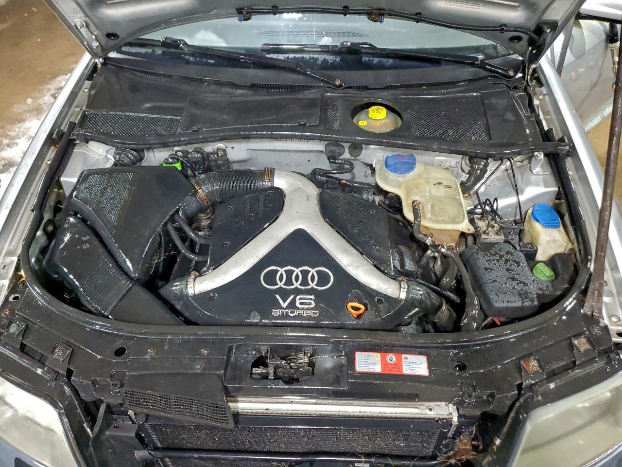 2001 Audi Allroad Silver vin: WAUYP64B31N072048