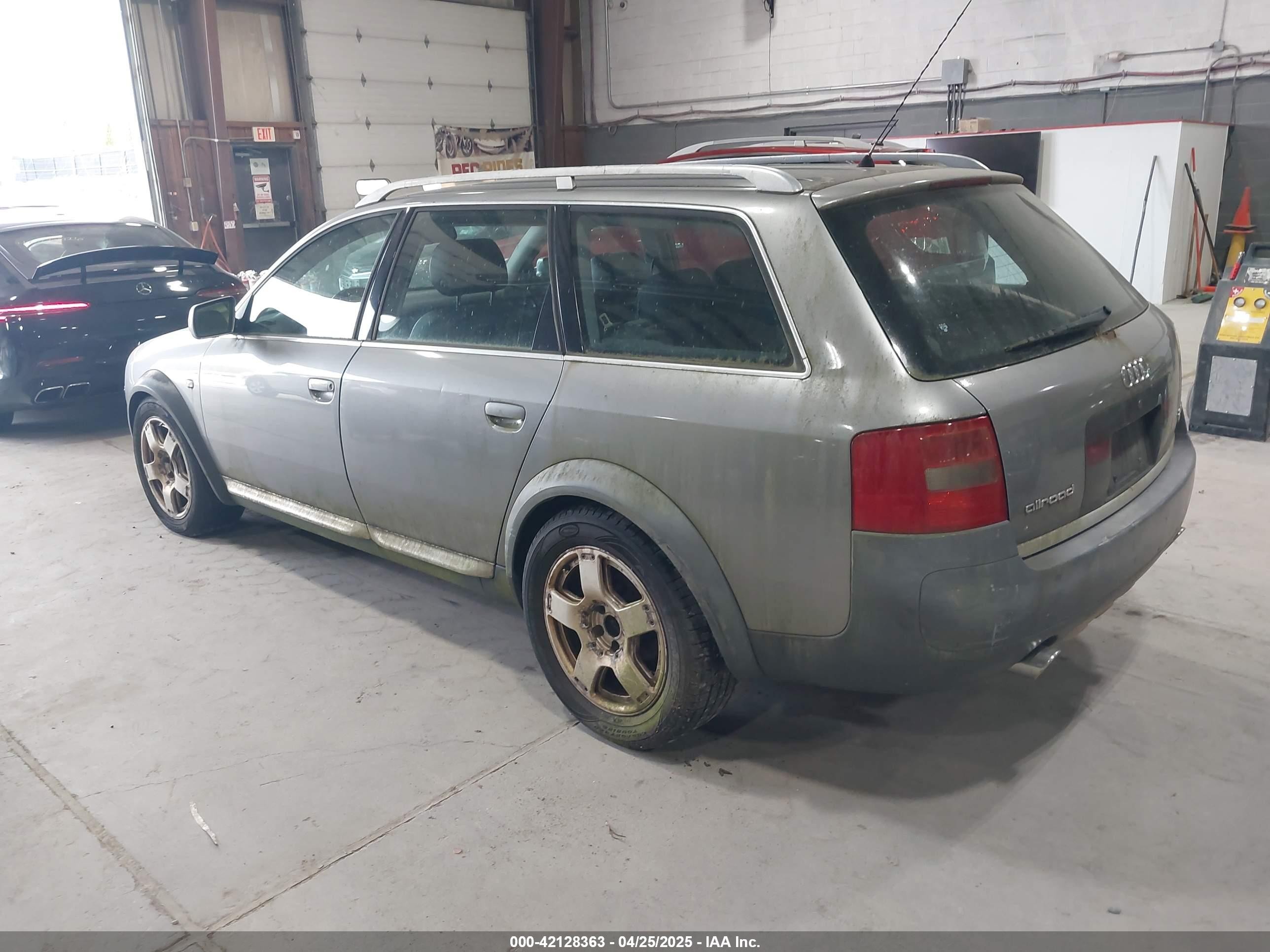 2001 Audi Allroad   Silver vin: WAUYP64B51N131875