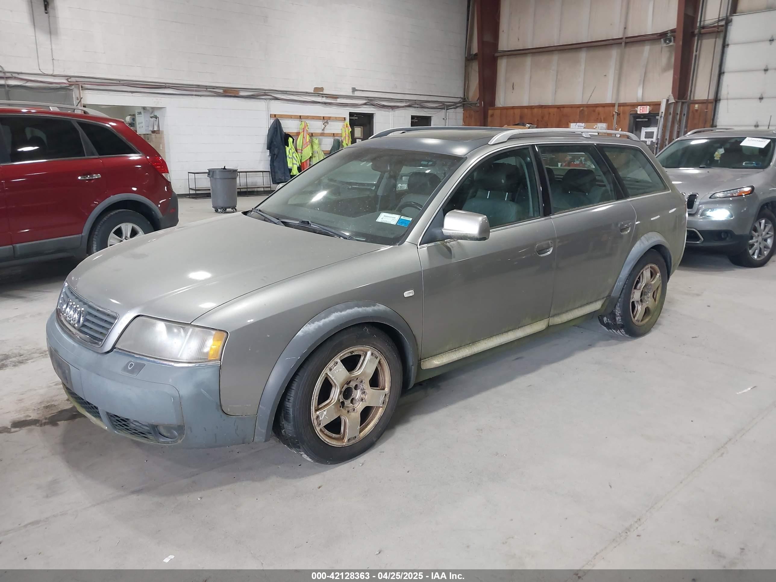 2001 Audi Allroad   Silver vin: WAUYP64B51N131875