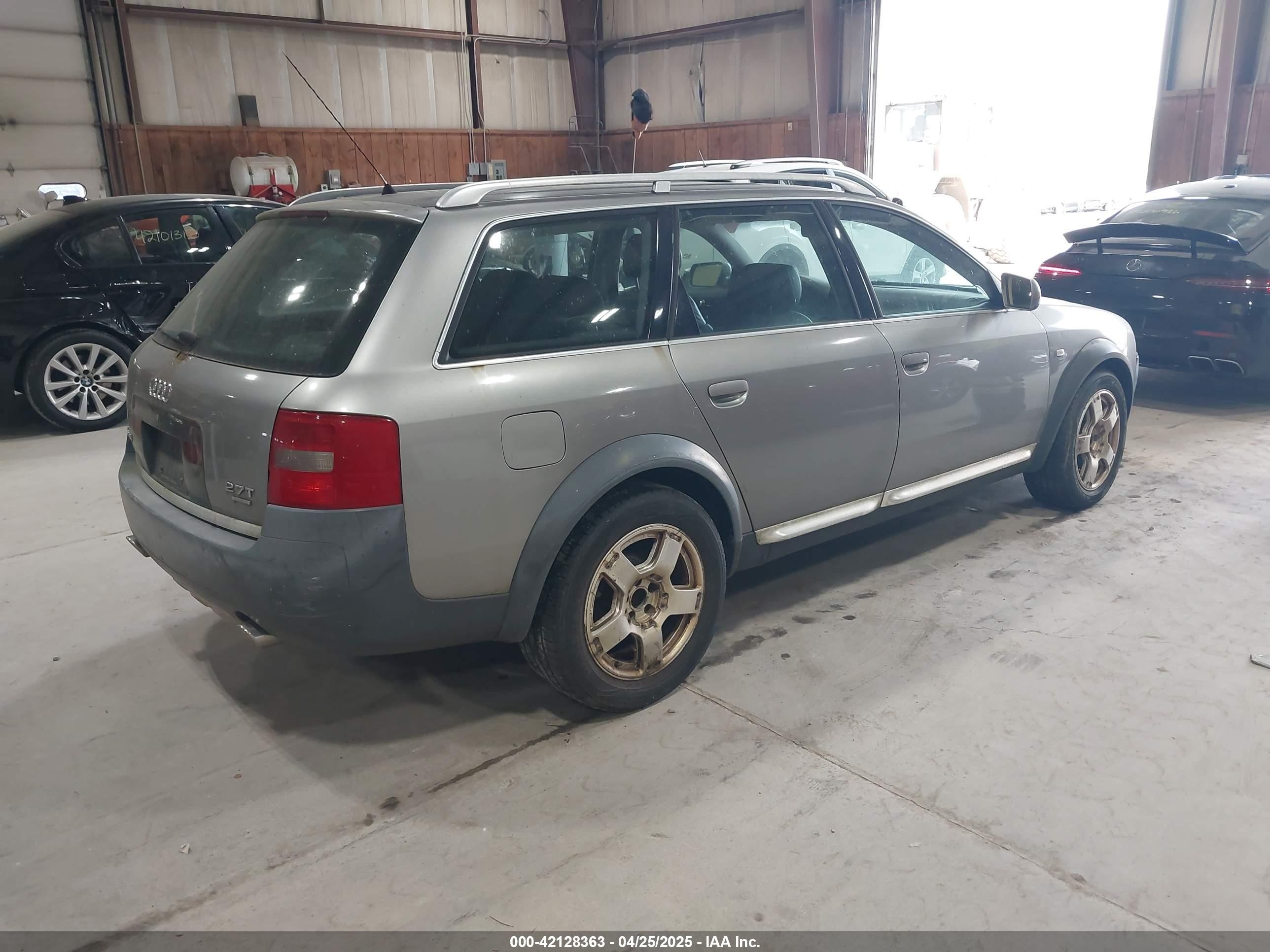 2001 Audi Allroad   Silver vin: WAUYP64B51N131875