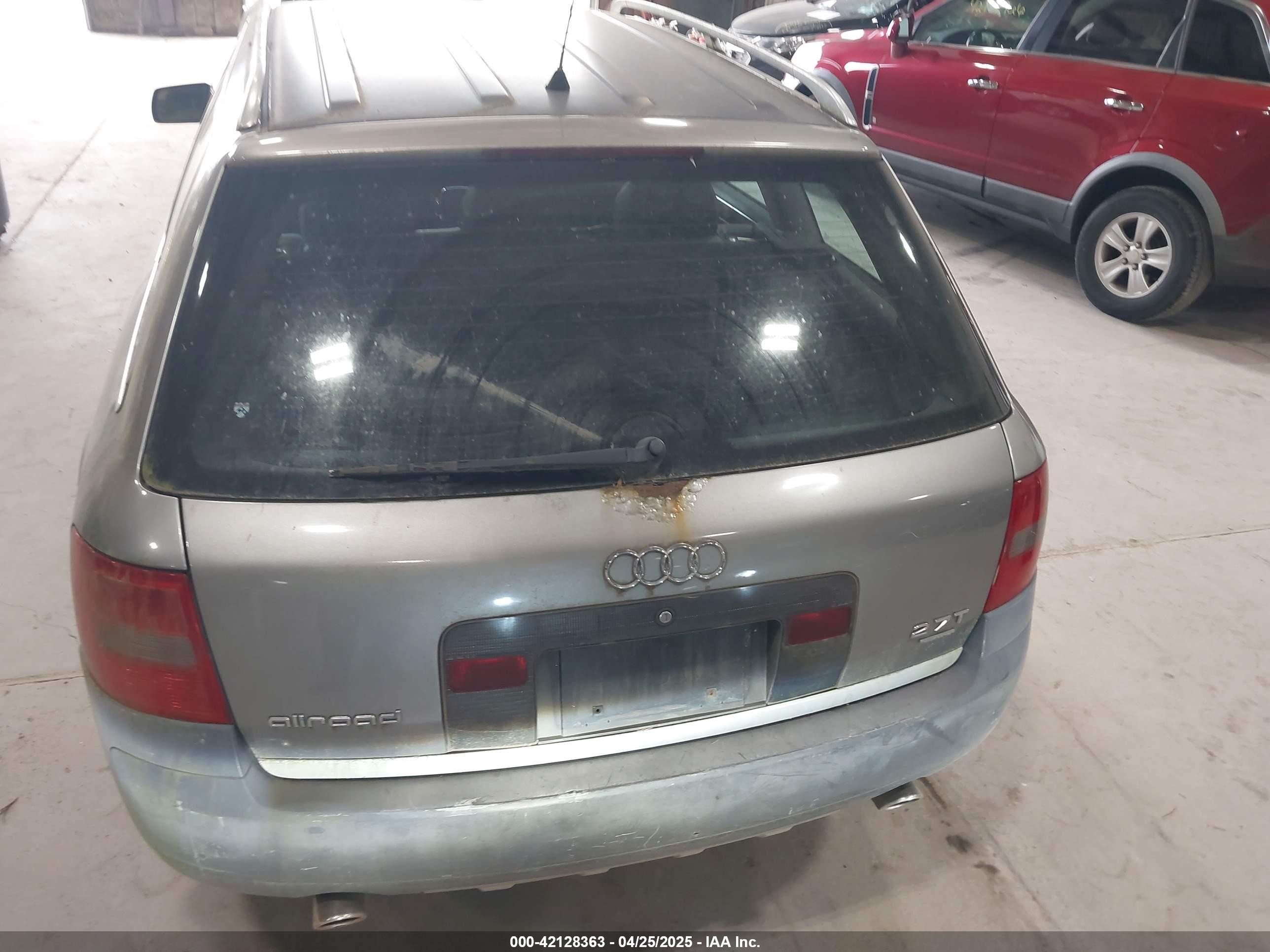 2001 Audi Allroad   Silver vin: WAUYP64B51N131875