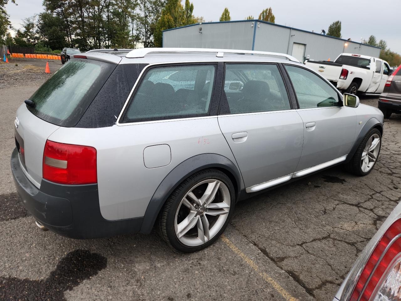 2001 Audi Allroad Silver vin: WAUYP64B91N078274