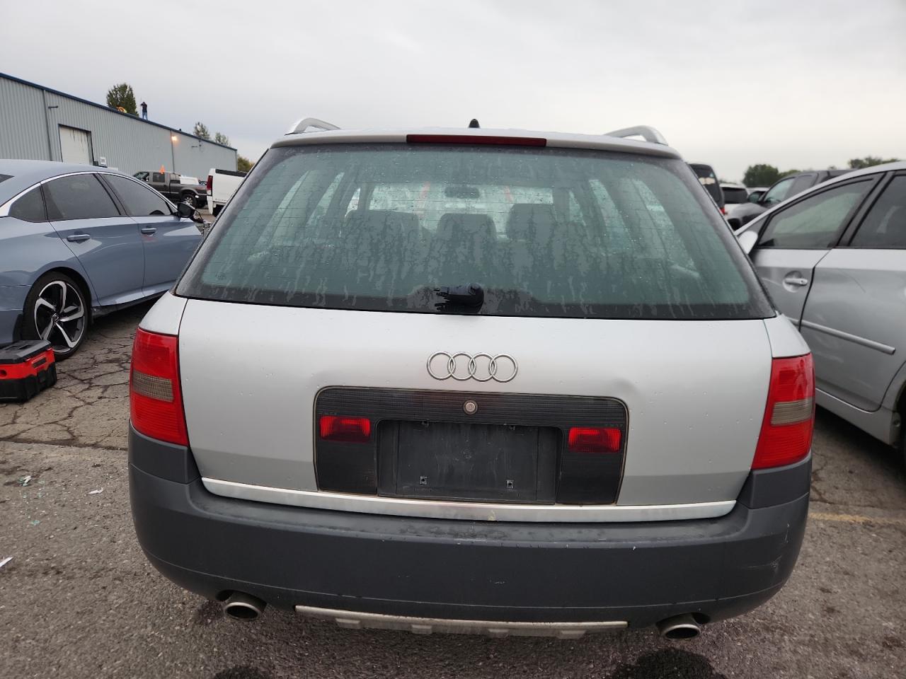 2001 Audi Allroad Silver vin: WAUYP64B91N078274