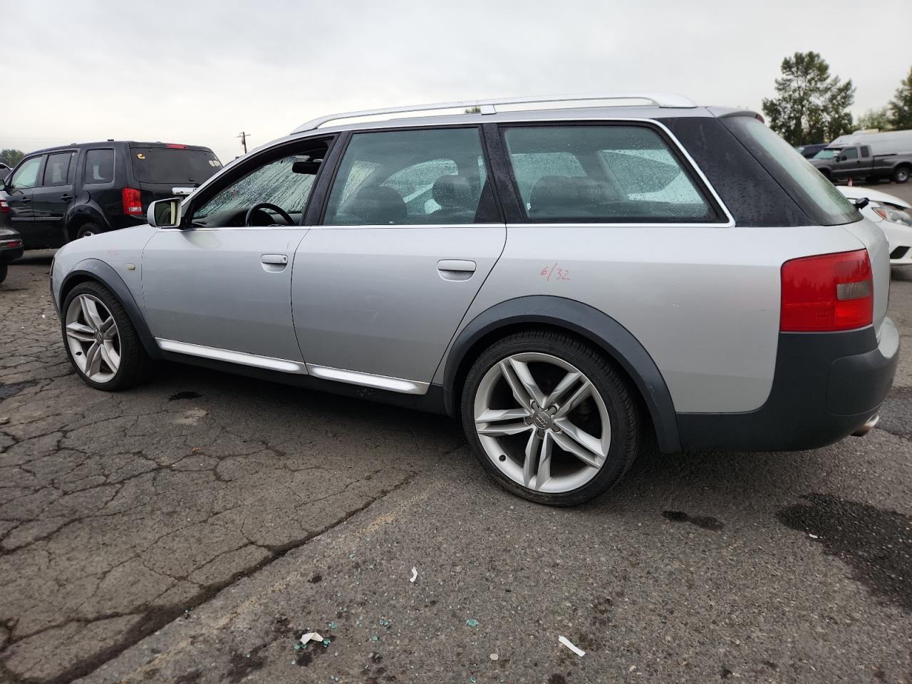 2001 Audi Allroad Silver vin: WAUYP64B91N078274