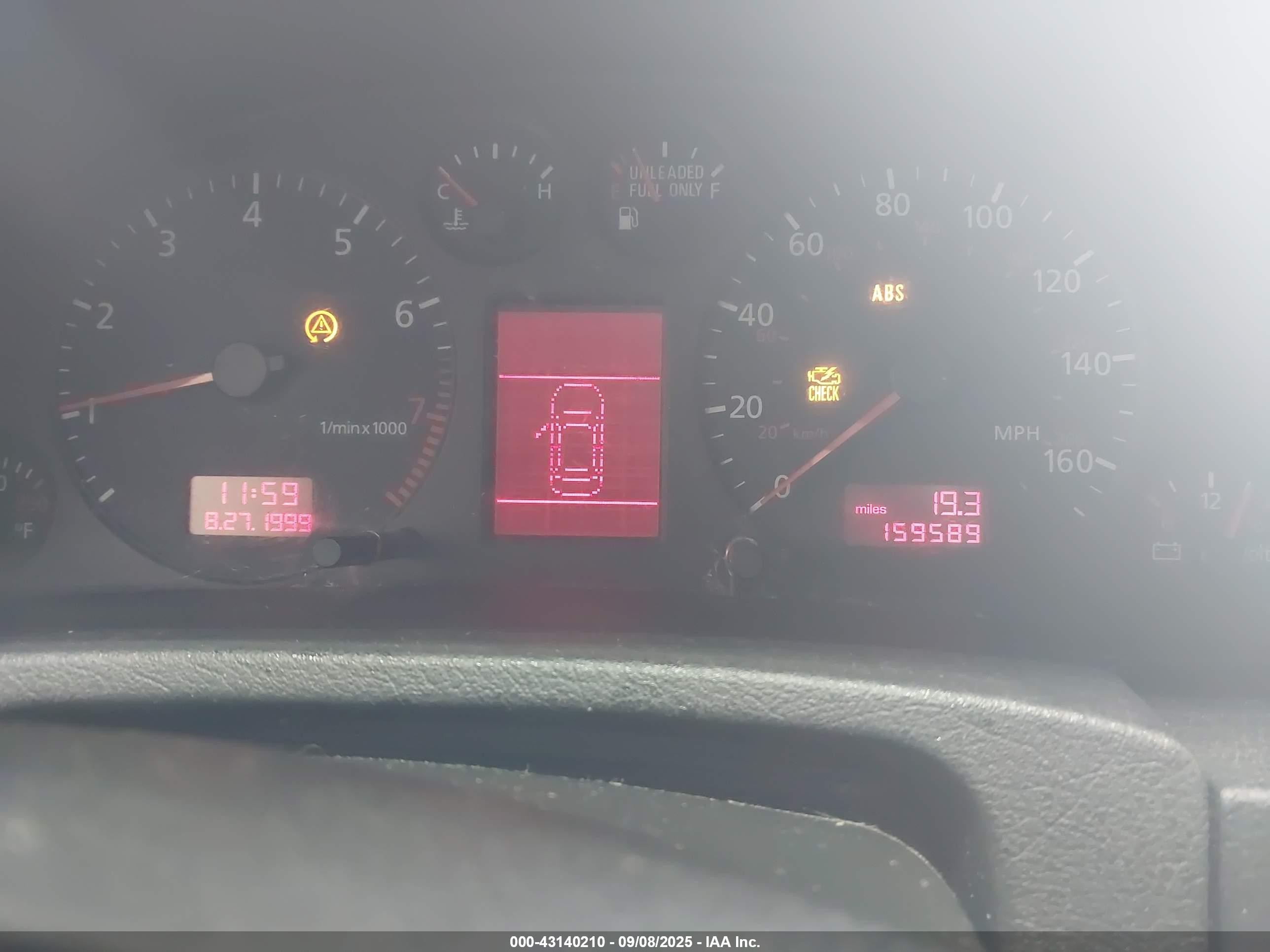 2000 Audi A6 4.2 Синий vin: WAUZL54B5YN088269