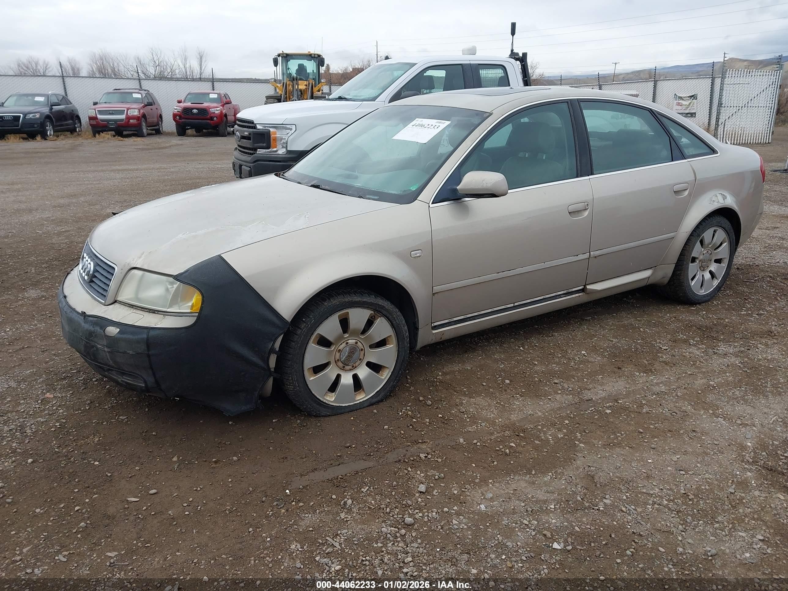 2000 Audi A6 4.2 Quattro Желто-коричневый vin: WAUZL54B9YN001652