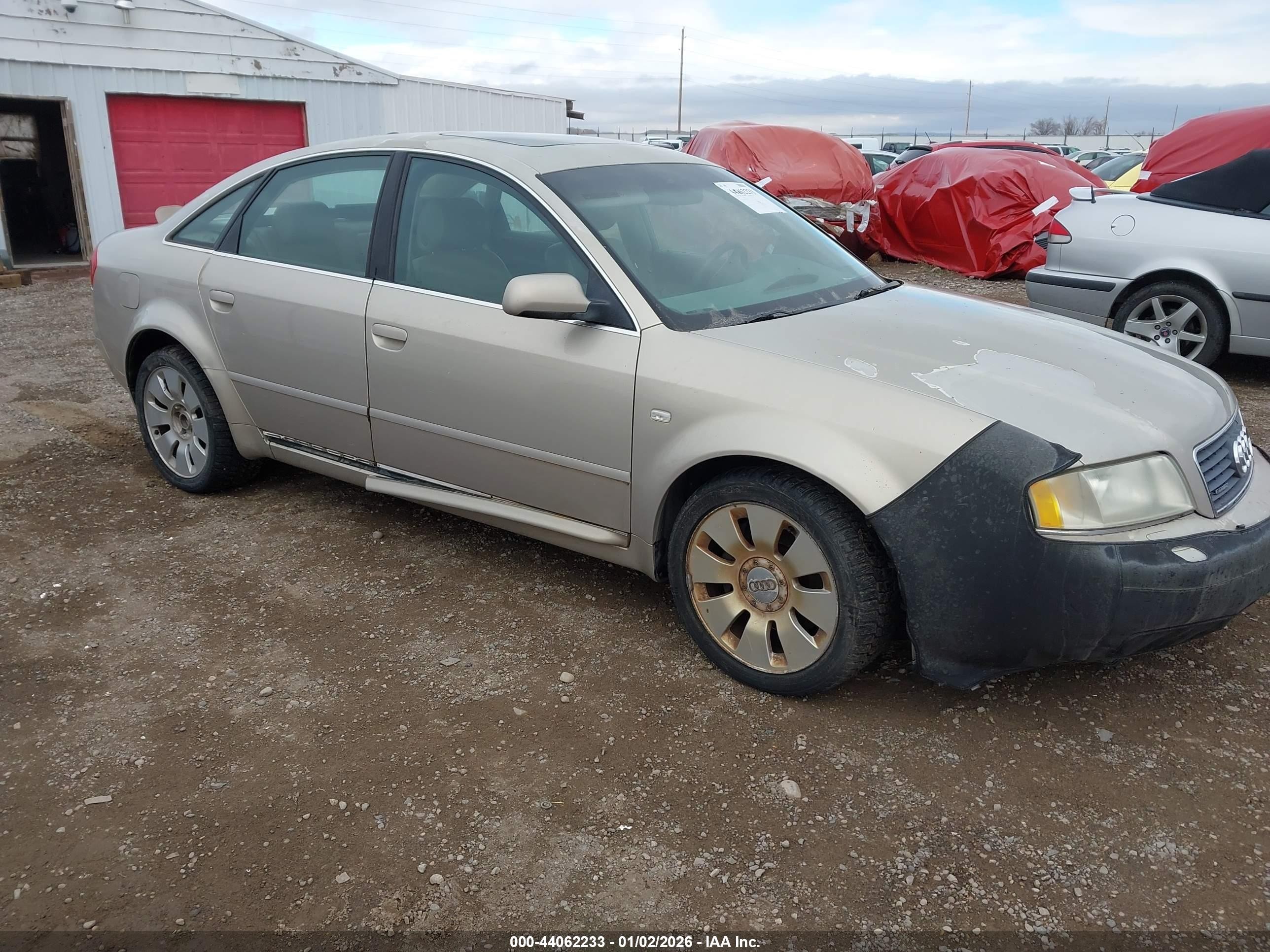 2000 Audi A6 4.2 Quattro Желто-коричневый vin: WAUZL54B9YN001652