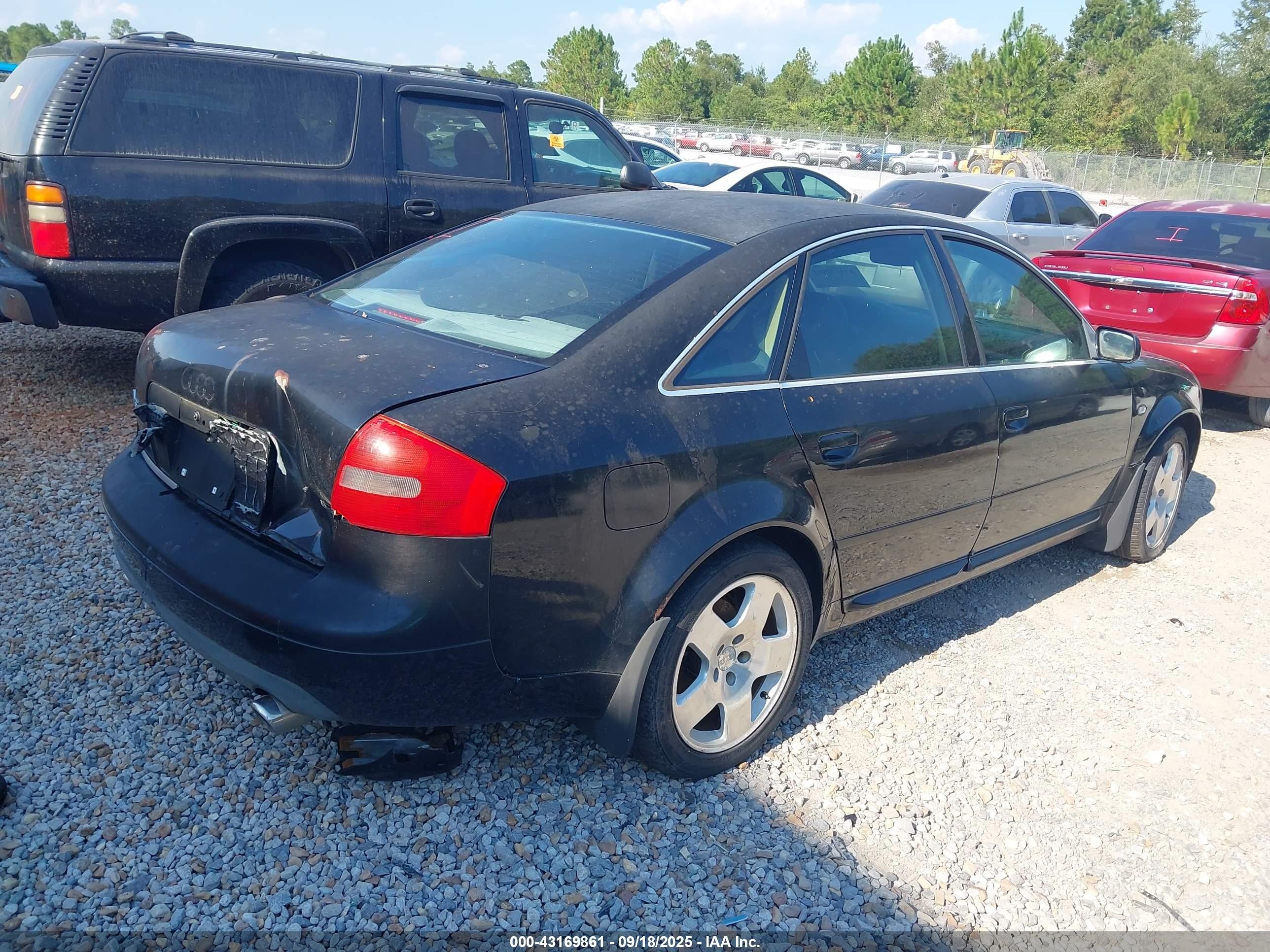 2000 Audi A6 4.2 Black vin: WAUZL54BXYN086839