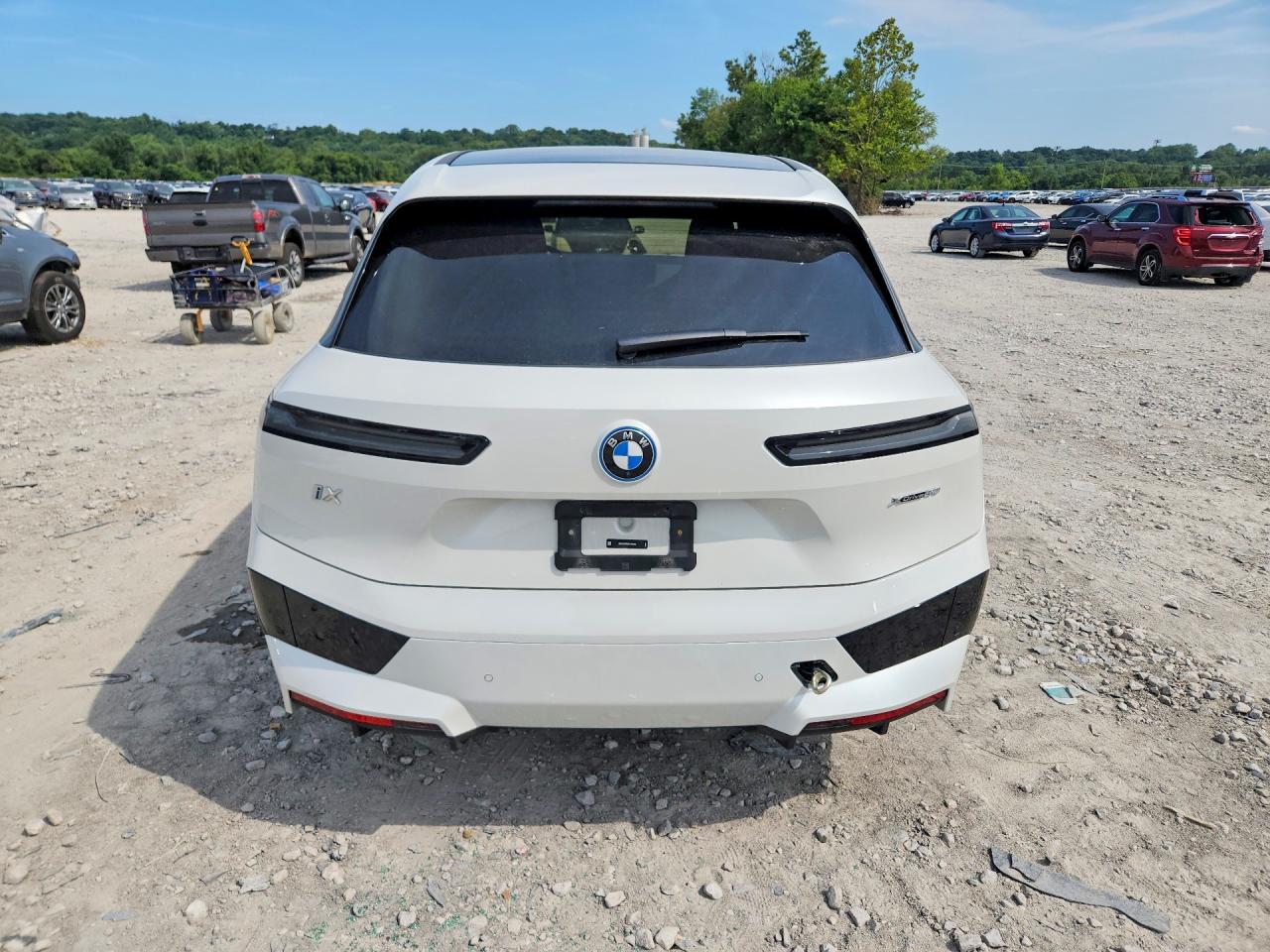 2025 Bmw Ix Xdrive50 Белый vin: WB523CF03SCT79288