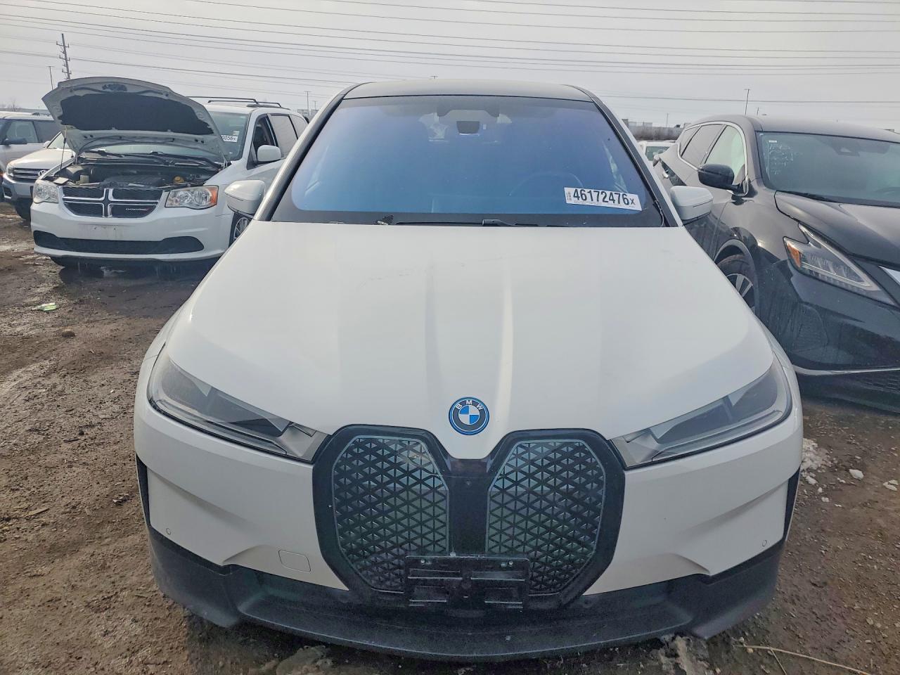 2023 Bmw Ix Xdrive50 White vin: WB523CF08PCM08193